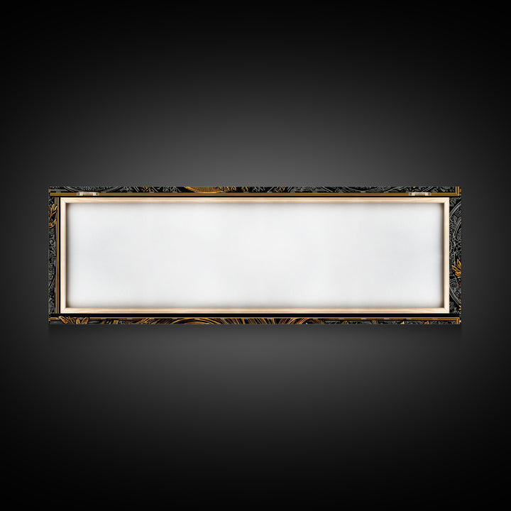 Persephone Crown Gold Canvas Print, Mythology Goddess Wall Art, Real Wood Frame, Luxury Decorative Artwork