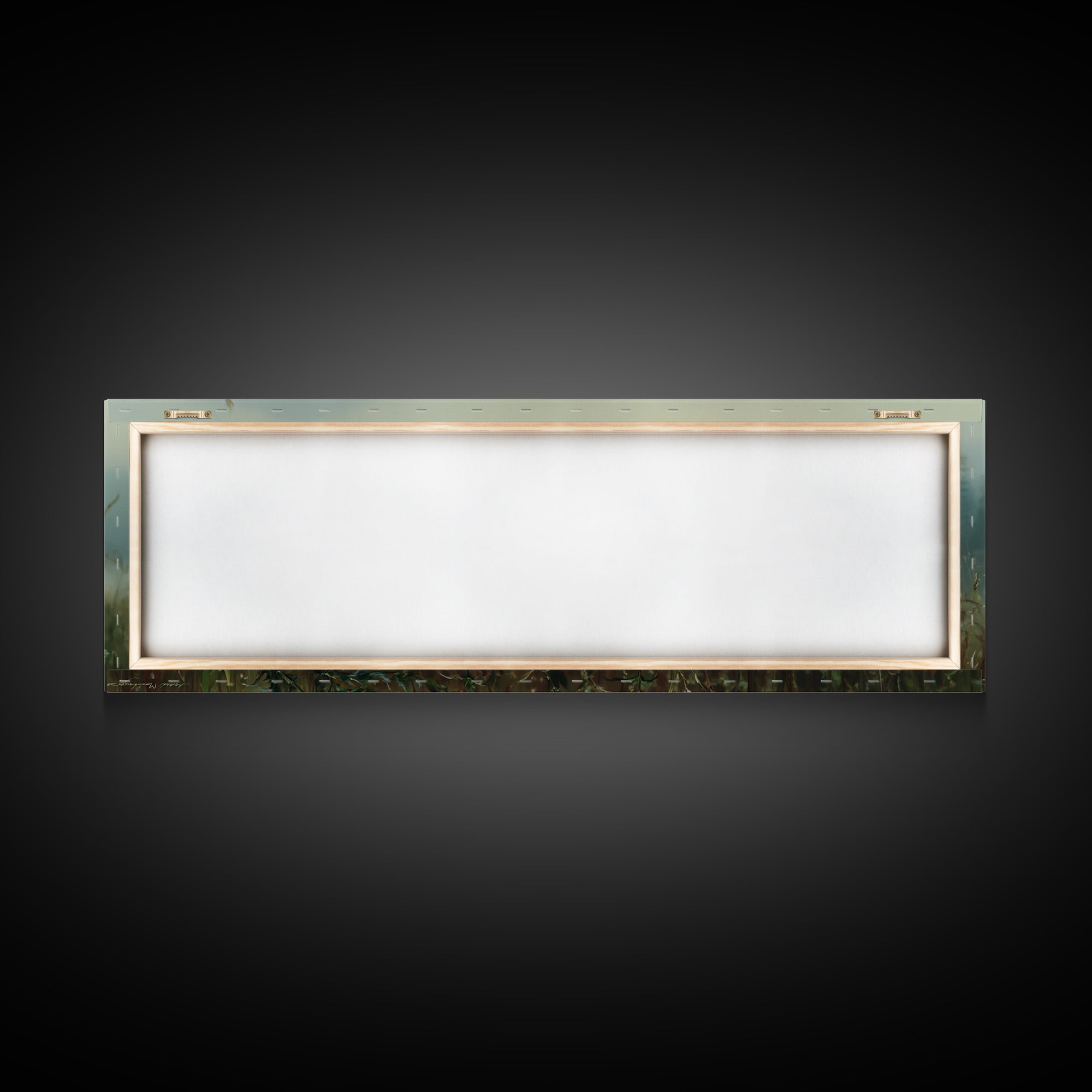 Butterfly Resting on a Blooming Thistle Framed Canvas Print, Nature Art, Neutral Decor, Living Room Decor, Fine Art, Nature, NAT-3x1-44