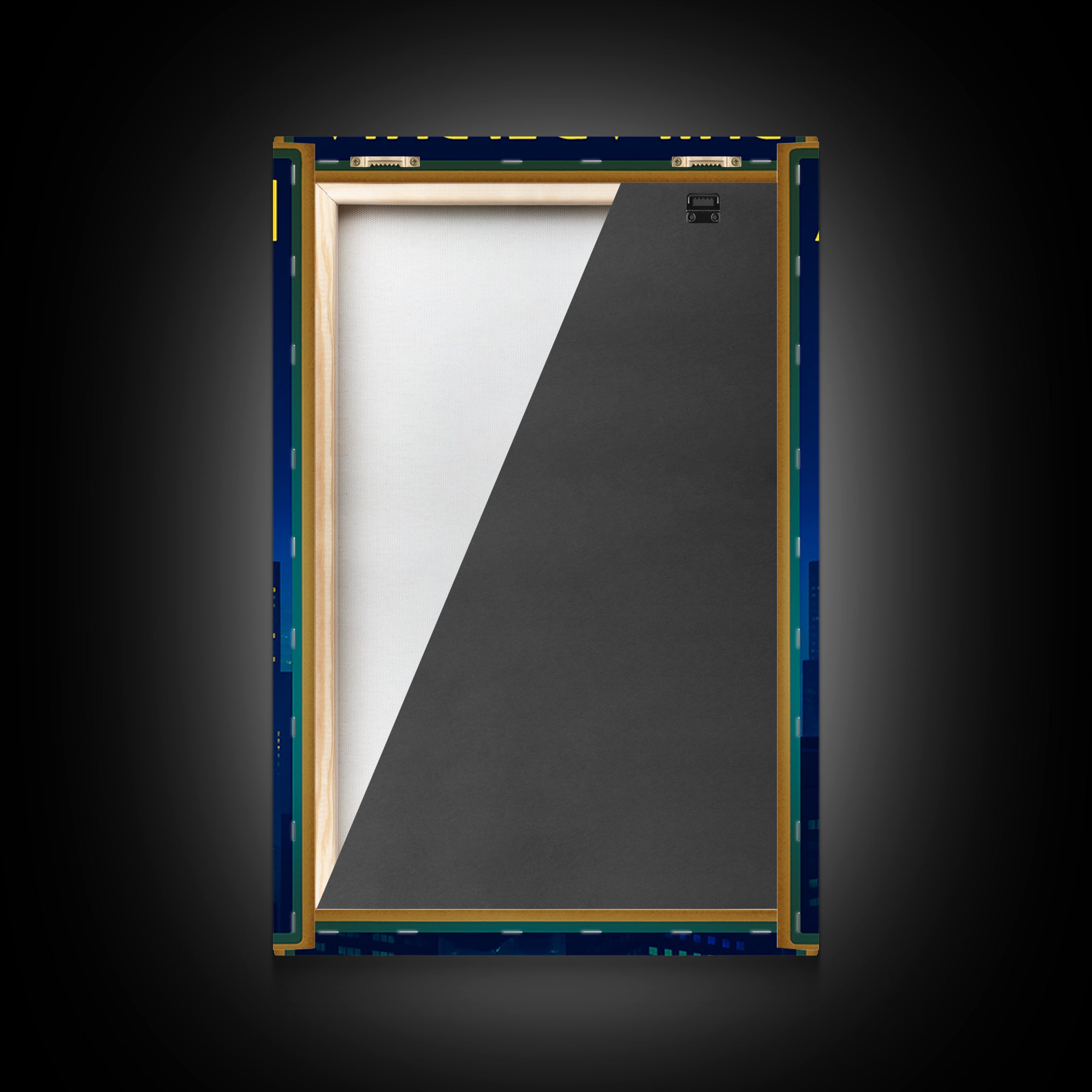 Philadelphia Travel Poster, Canvas Print, Cyberpunk Style City Art, Philadelphia Poster Print, Gift For Travelers, City Art Print