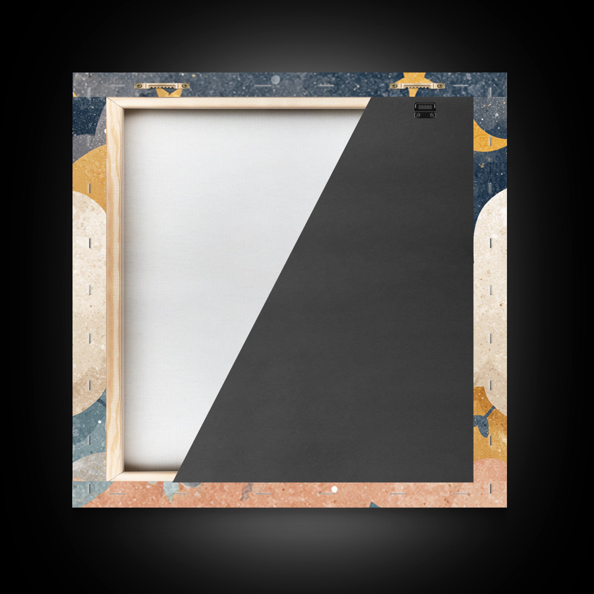 Moon and Stars Framed Canvas Print, Nursery Art, Girl Nursery Decor, Nursery Decor, Fine Art, Nursery, Kids Room Art, NUR-1x1-27