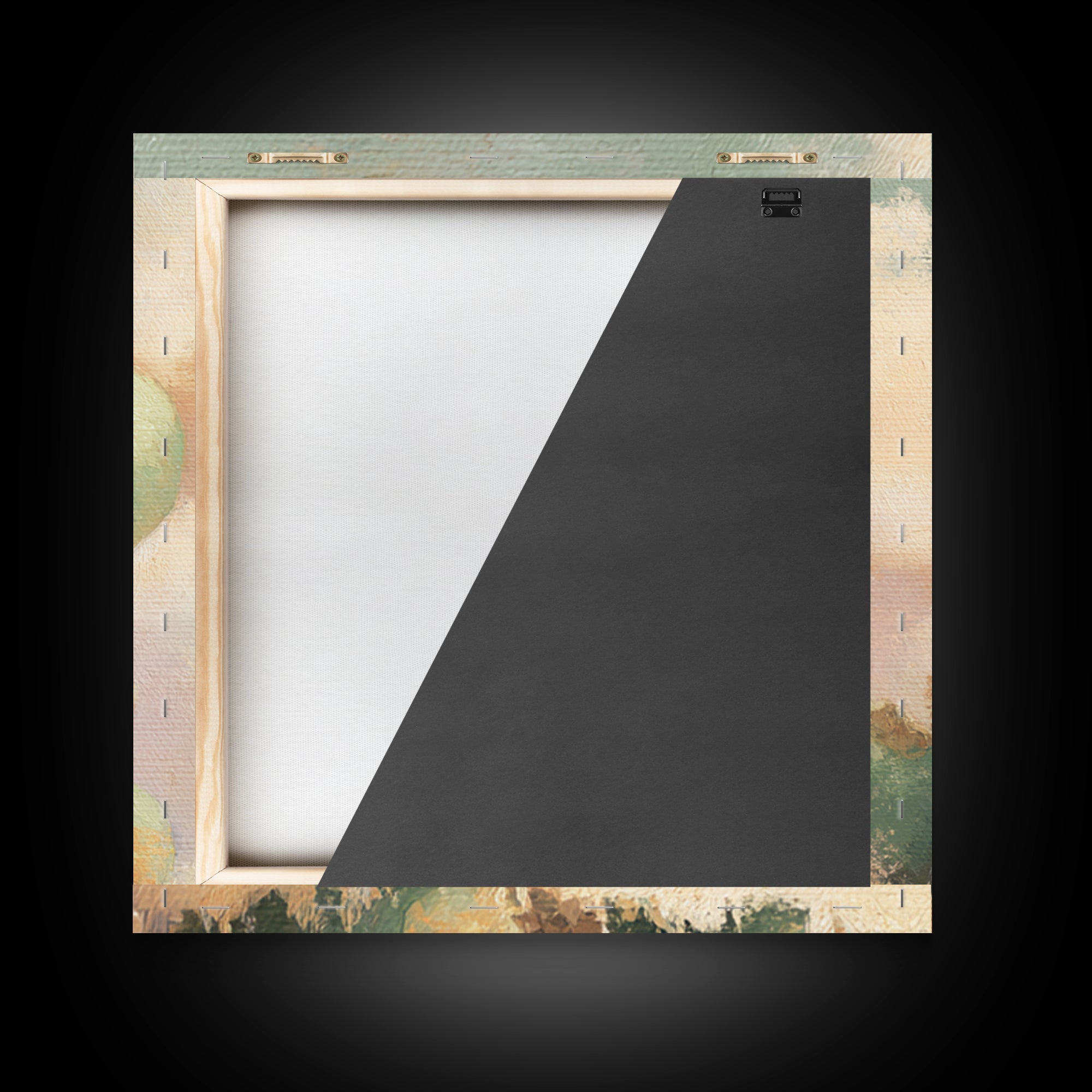 Tiny Dinosaur with Friendly Expression Framed Canvas Print, Nursery Art, Whimsical Wall Art, Nursery Decor, Fine Art, Nursery, NUR-1x1-63