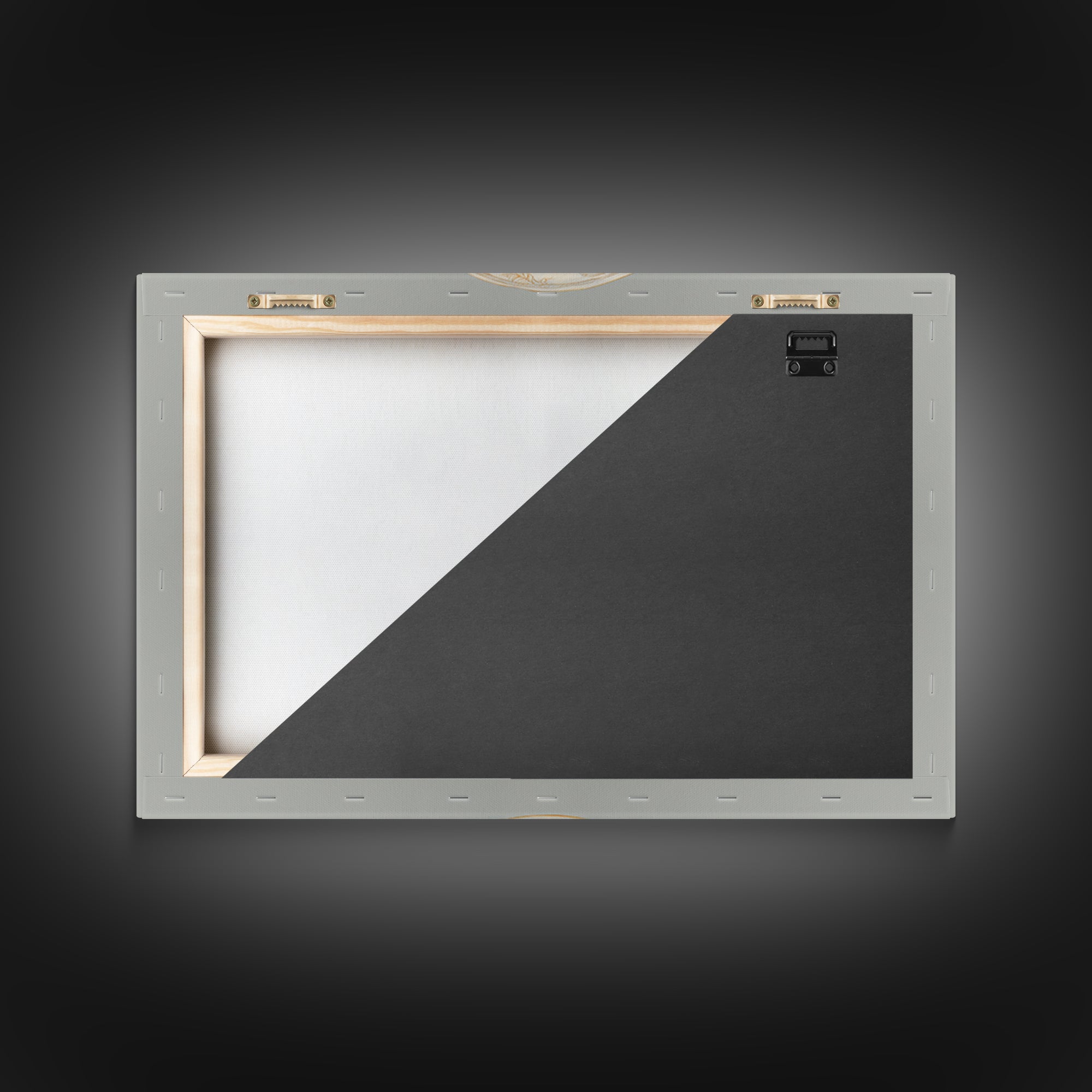 Baby Bear Floating on a Crescent Moon Canvas Print, Nursery Art, Digital Download Art, Nursery Decor, Watercolor Art, Nursery, NUR-3x2-34