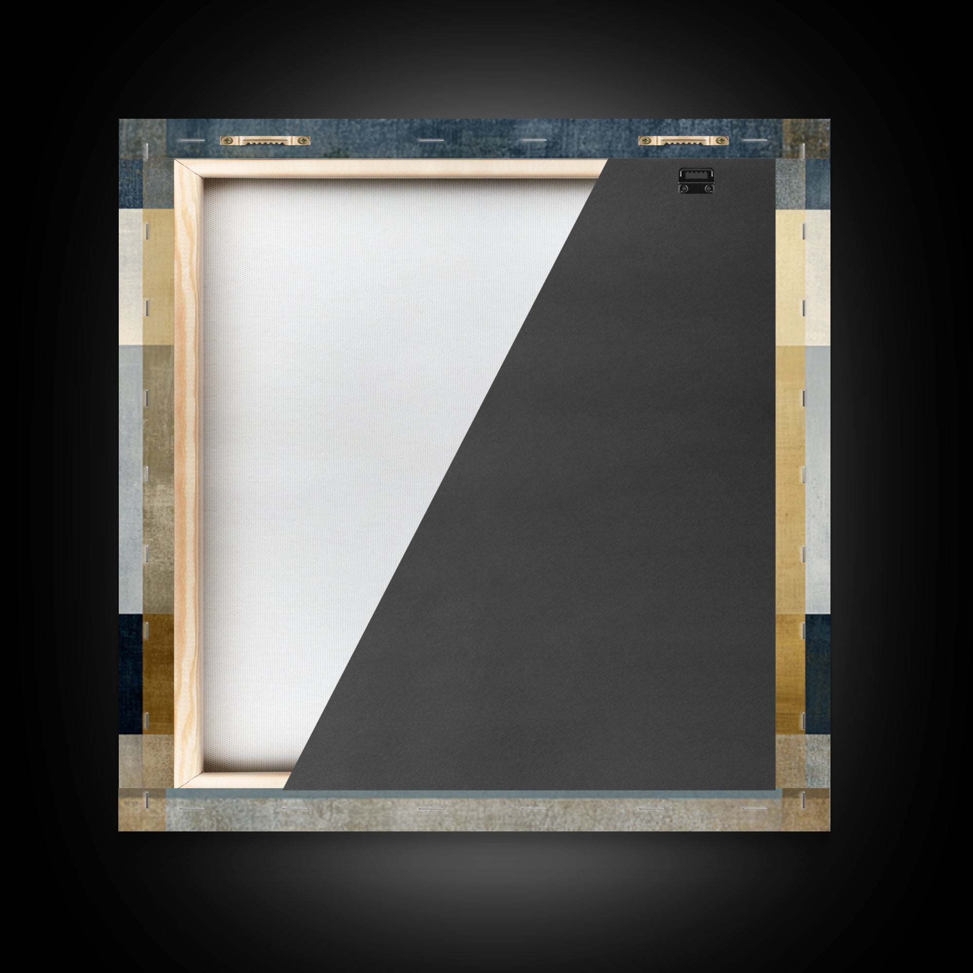 Clean Abstract Geometry Framed Canvas Print, Office Art, Art Print, Office Decor, Abstract Art, Focus, Printable, OFF-1x1-73