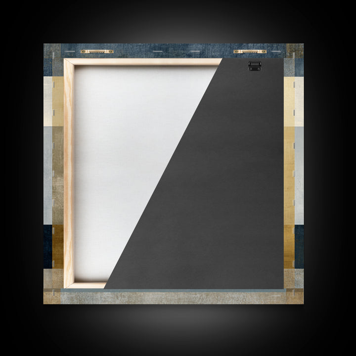 Clean Abstract Geometry Framed Canvas Print, Office Art, Art Print, Office Decor, Abstract Art, Focus, Printable, OFF-1x1-73