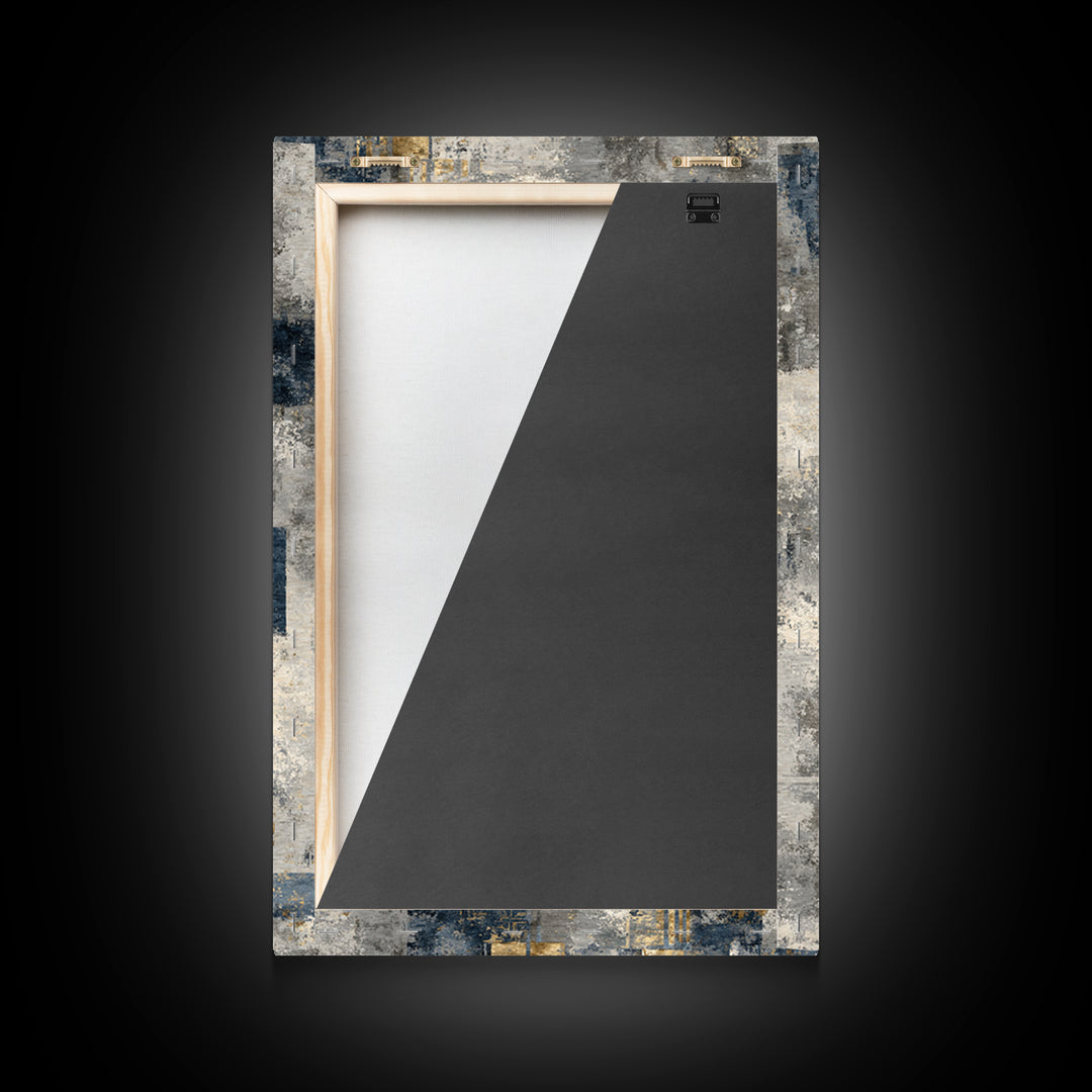 Clean Abstract Geometry Canvas Print, Office Art, Art Deco, Office Decor, Focus, Bedroom Wall Art, Downloadable Prints, OFF-2x3-81