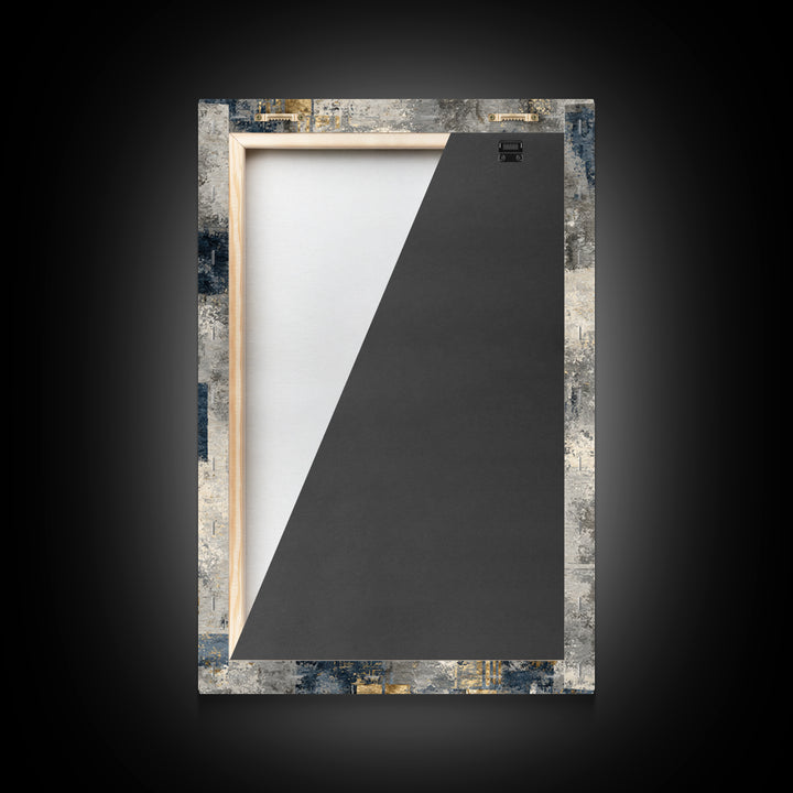 Clean Abstract Geometry Canvas Print, Office Art, Art Deco, Office Decor, Focus, Bedroom Wall Art, Downloadable Prints, OFF-2x3-81