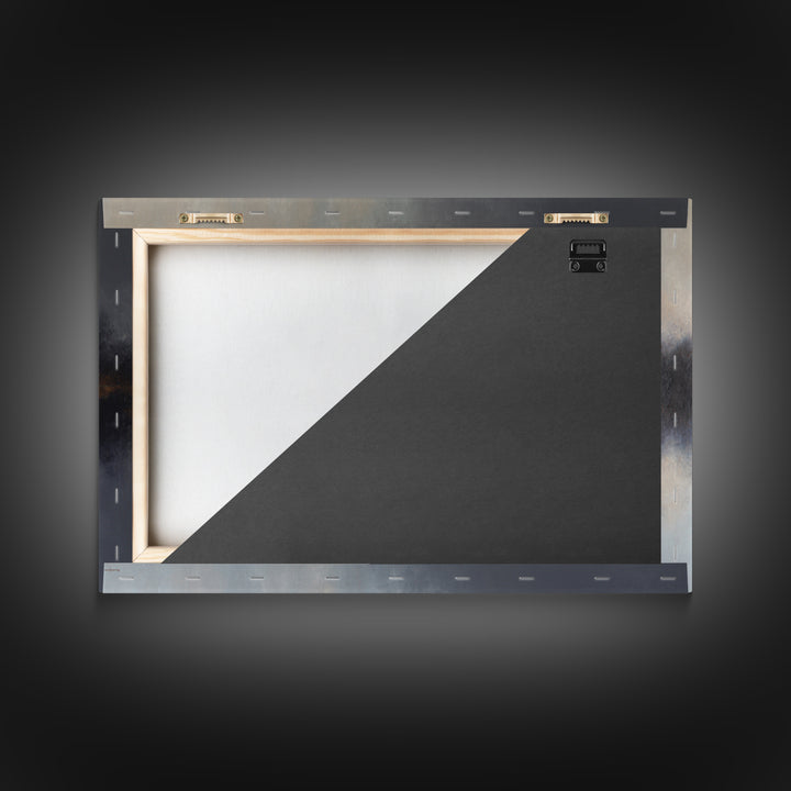 Abstract Light Beam Through Dark Shapes Canvas Print, Office Art, Art Deco, Office Decor, Abstract Art, Focus, Bedroom Wall Art, OFF-3x2-3