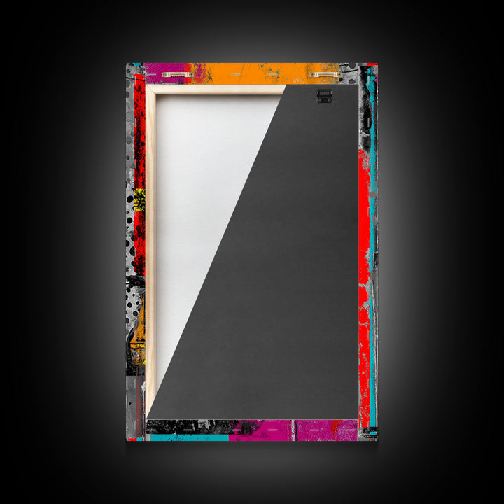 Lipstick and Perfume Fashion Still Life Framed Canvas Print, Pop Art, Statement Artwork, Living Room Decor, Fine Art, Pop, POP-2x3-4