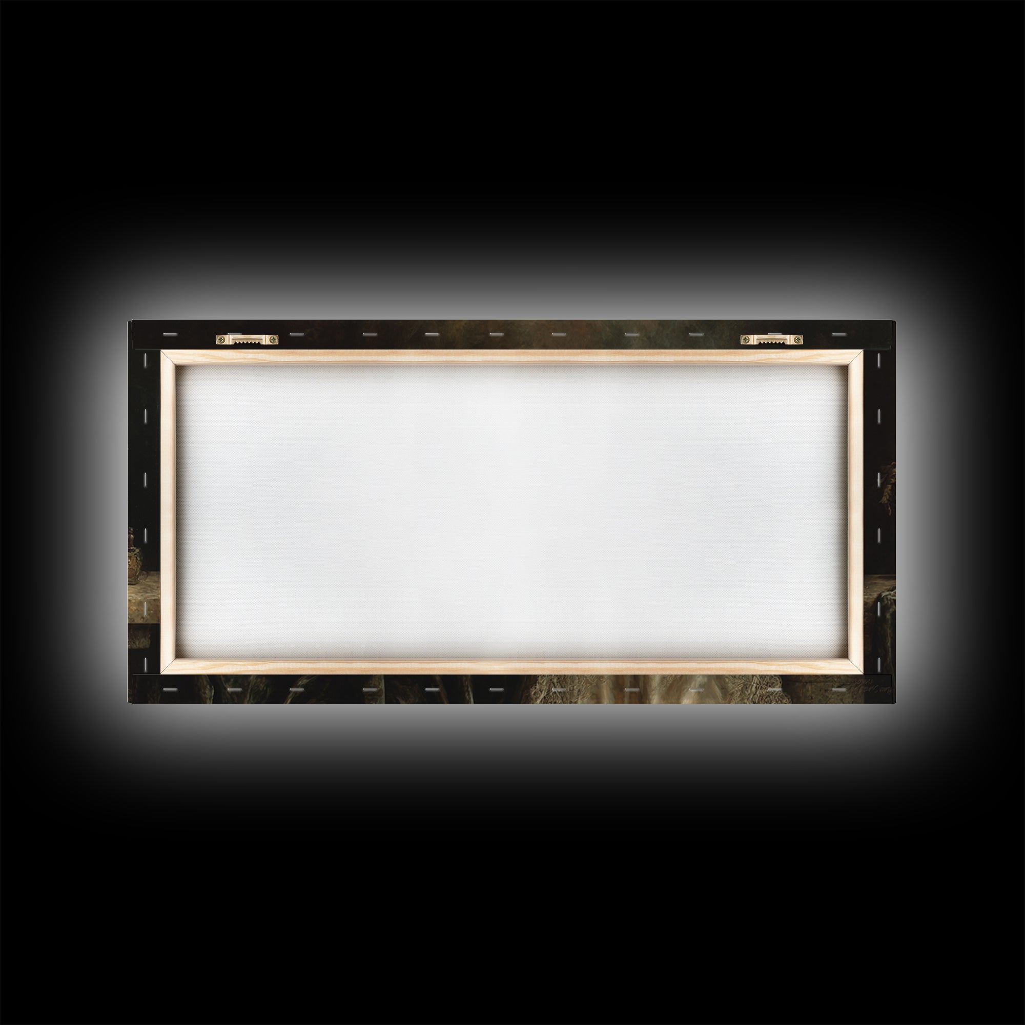 Noble Dog Portrait Framed Canvas Print, Renaissanceinspired Art, Neutral Decor, Living Room Decor, Oil Painting, Classic, REN-2x1-16