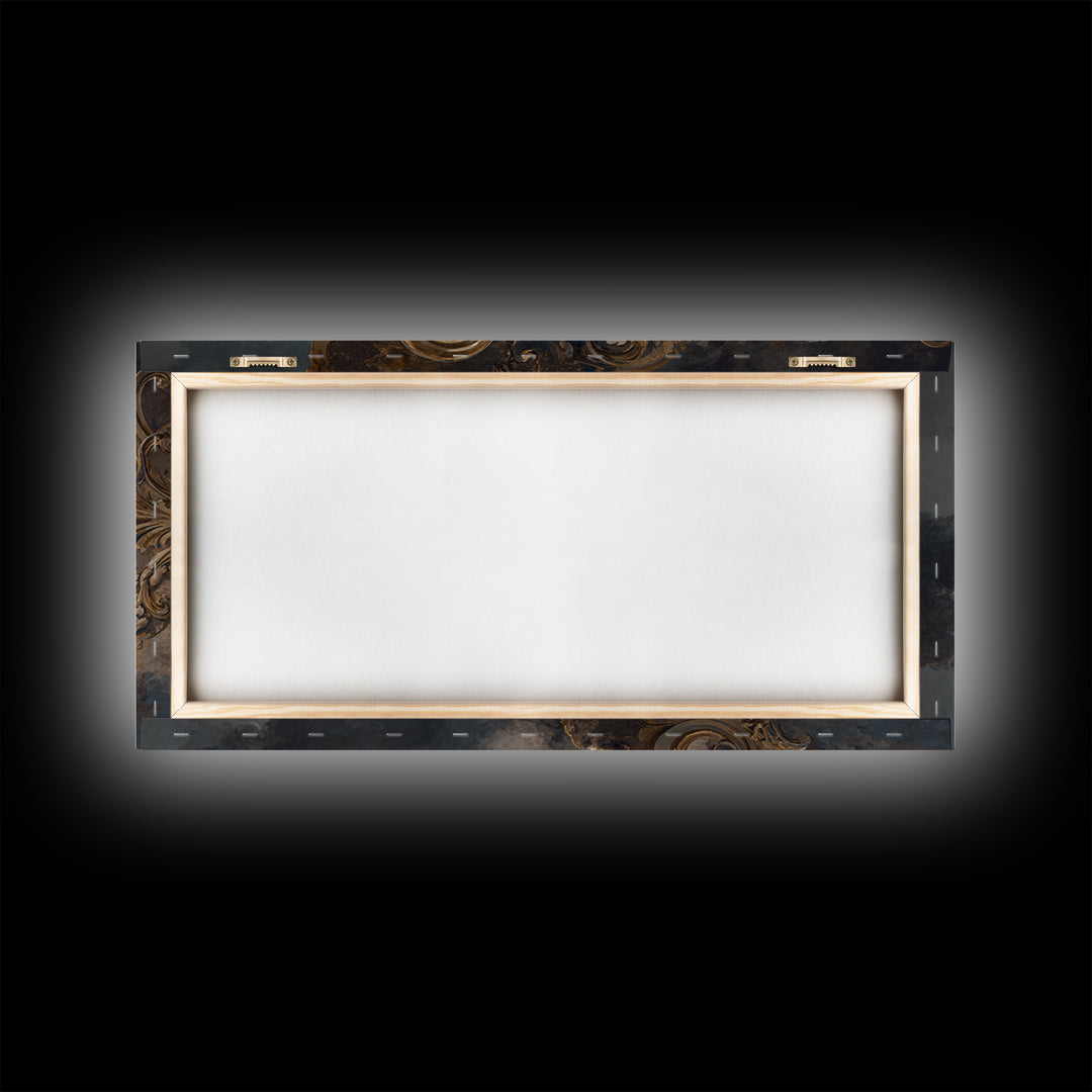 Fresco Celestial Ceiling Composition Framed Canvas Print, Renaissanceinspired Art, Boho Decor, Living Room Decor, Classic, REN-2x1-83