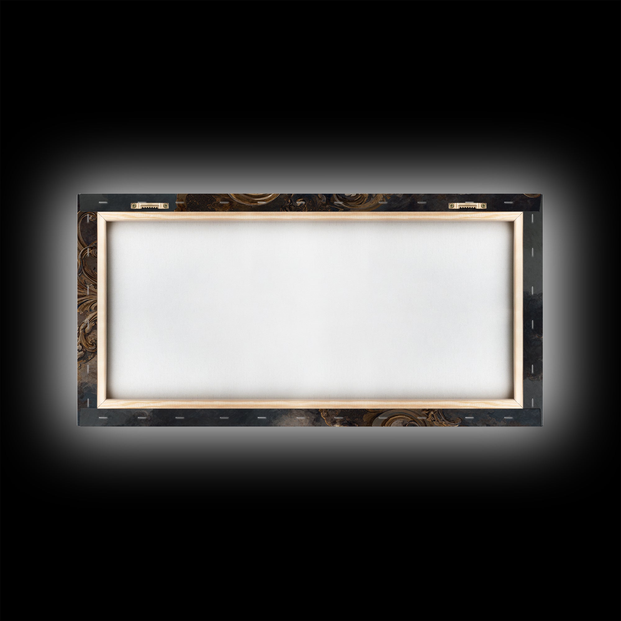 Fresco Celestial Ceiling Composition Framed Canvas Print, Renaissanceinspired Art, Boho Decor, Living Room Decor, Classic, REN-2x1-83