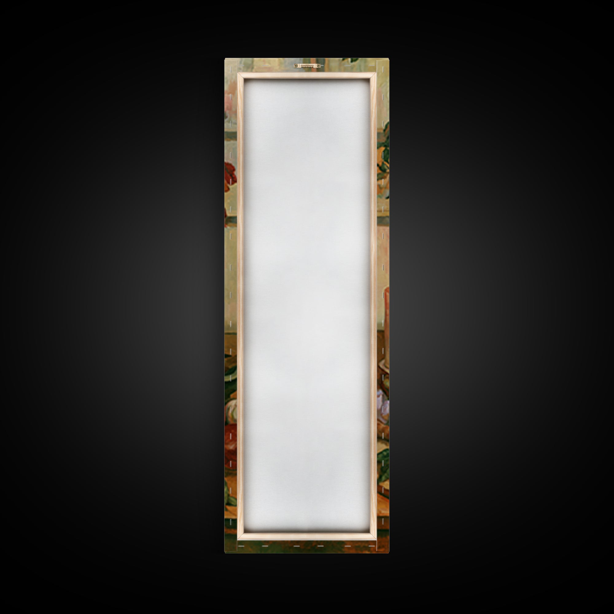 Elegant Table Objects Framed Canvas Print, Restaurant Art, Canvas, Restaurant Decor, Fine Art, Bistro, Living Room Decor, RES-1x3-36