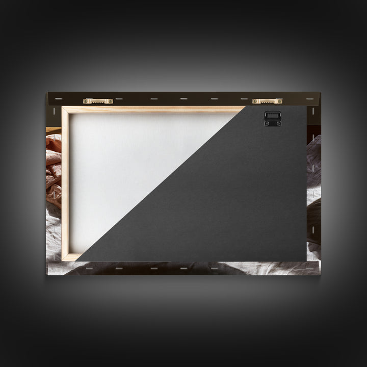 Tropical Fruit Platter Framed Canvas Print, Restaurant Art, Wall Art Print, Restaurant Decor, Fine Art, Bistro, Modern Decor, RES-3x2-70