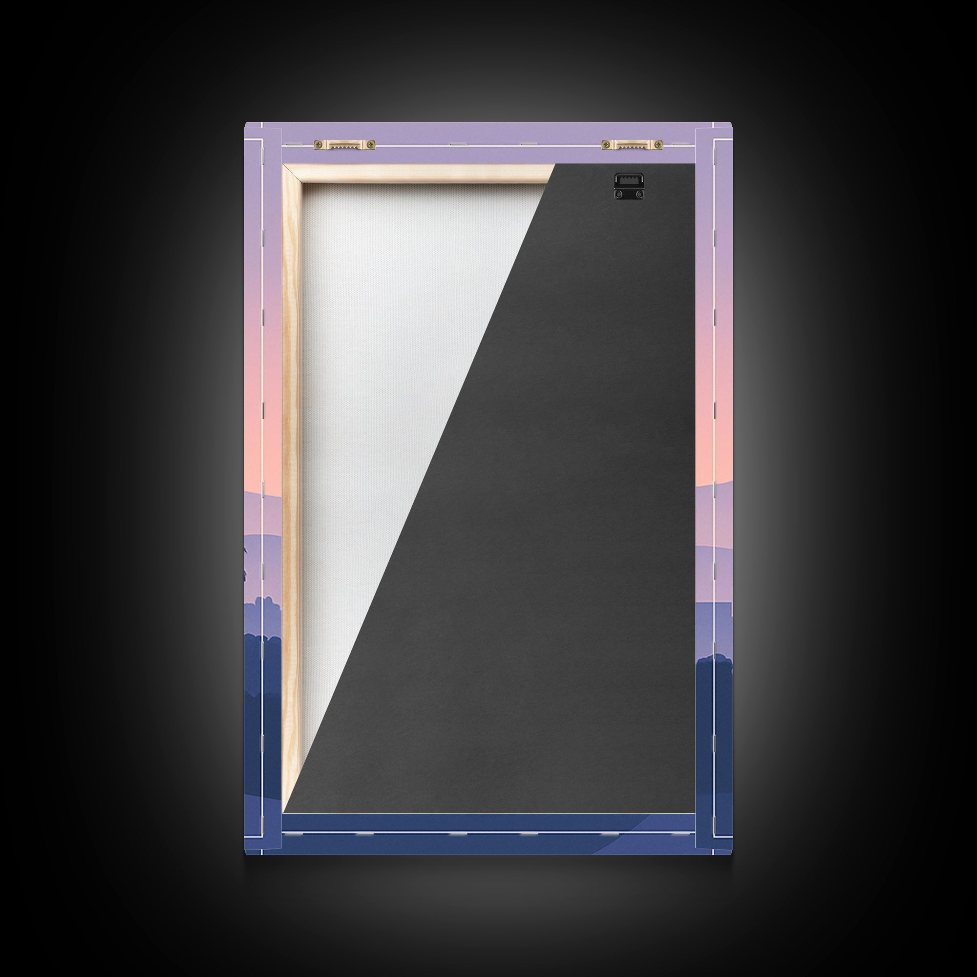 Costa Mesa California Travel Poster, Canvas Print, Mid Century City Wall Art, Costa Mesa City Art, Art Print, Watercolor Downtown Skyline