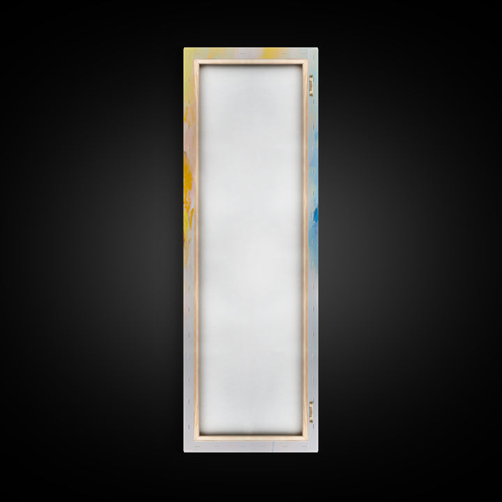 Abstract Horse Art Framed Canvas Print Colorful Western Wall Art, Bull and Bear Art, Moody Art, Farmhouse Art, Rustic Wall Art