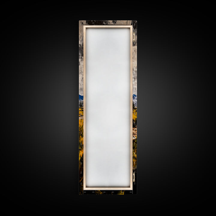 Antique Wagon Black White Canvas Print Rustic Art Farmhouse Wall Art Vintage Western Art Wabi Sabi Wall Art