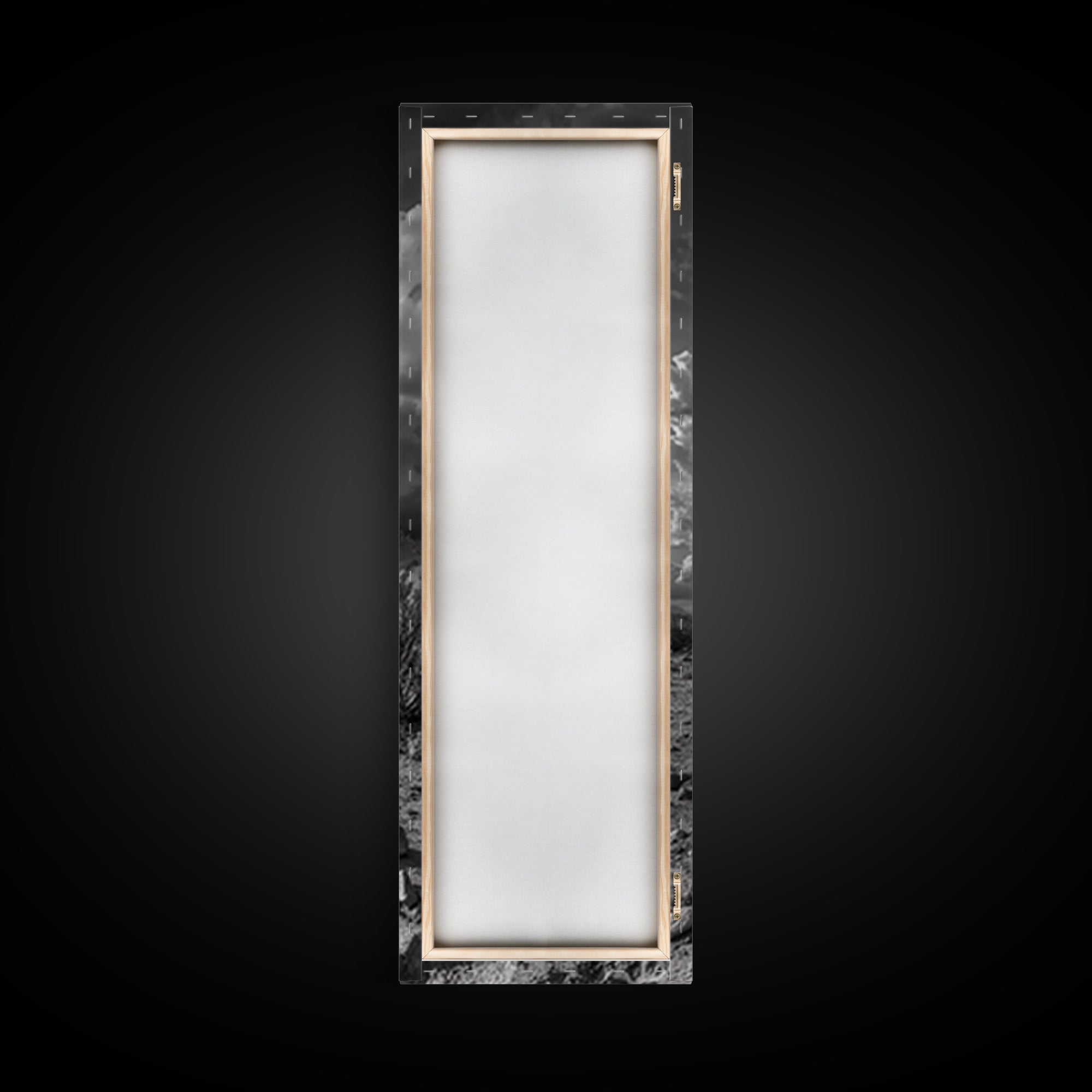 Blooming Desert Cactus Framed Canvas Print | Wildflower Painting | Southwest Wall Art | Moody Art | Botanical Prints | Gift Idea