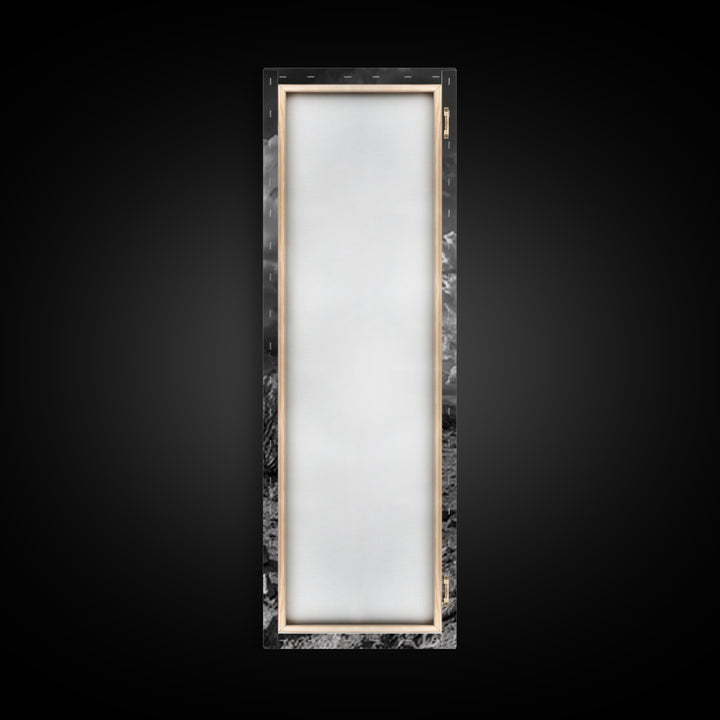 Blooming Desert Cactus Framed Canvas Print | Wildflower Painting | Southwest Wall Art | Moody Art | Botanical Prints | Gift Idea