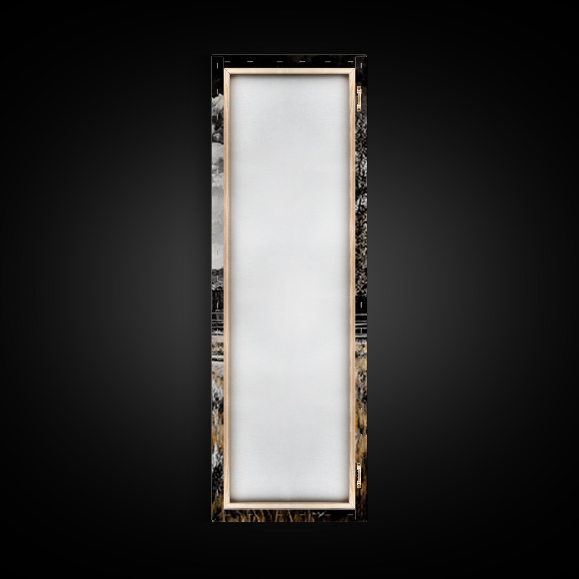 Rustic Barn Landscape Canvas Print Farmhouse Wall Art Barn Landscape Oil Painting Rustic Decor Moody Art Above Sofa Art