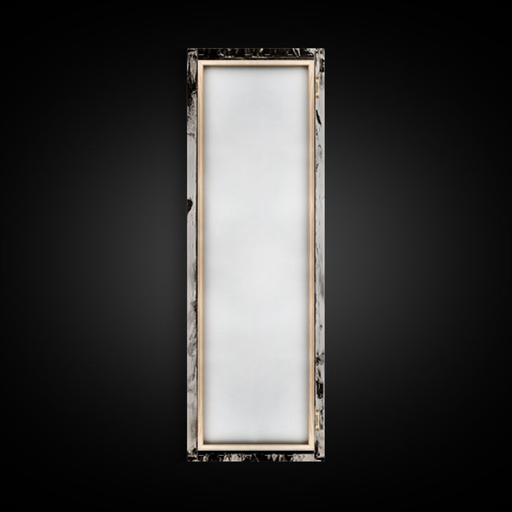 Abstract Hand Painting Framed Canvas Print moody art dark romance painting geometric wall art contemporary home decor unique gift