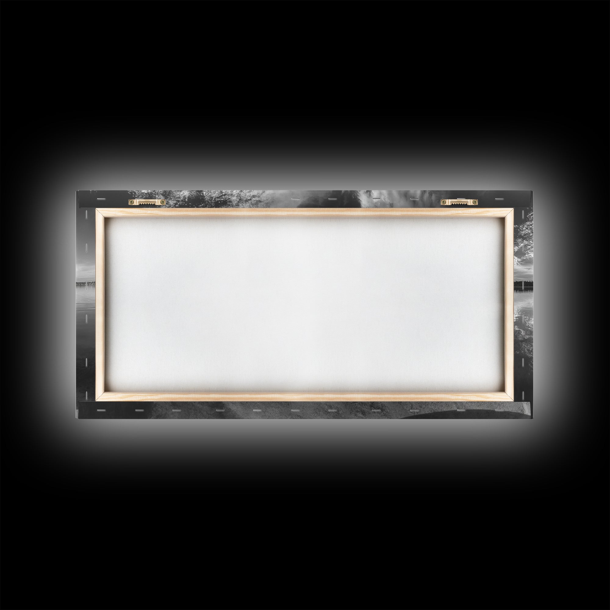 Canoe, Nautical Decor, Lake Tahoe Art, Coastal Wall Art, Above Couch Art, Rustic Art, Panoramic Painting, Framed Canvas Print