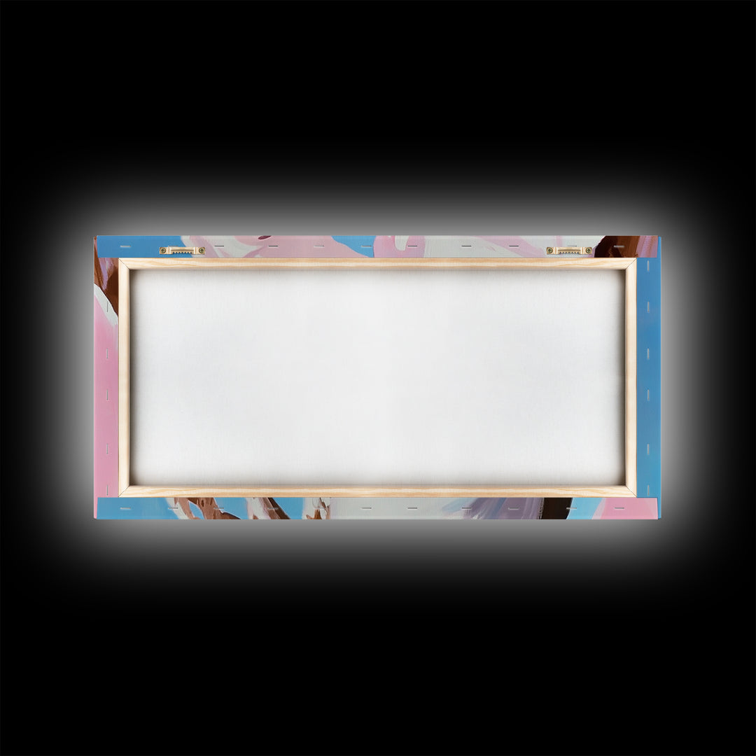 Cowgirl, western lifestyle, rustic wall art, framed canvas print, above couch art, black cowgirl painting, original painting, boho art