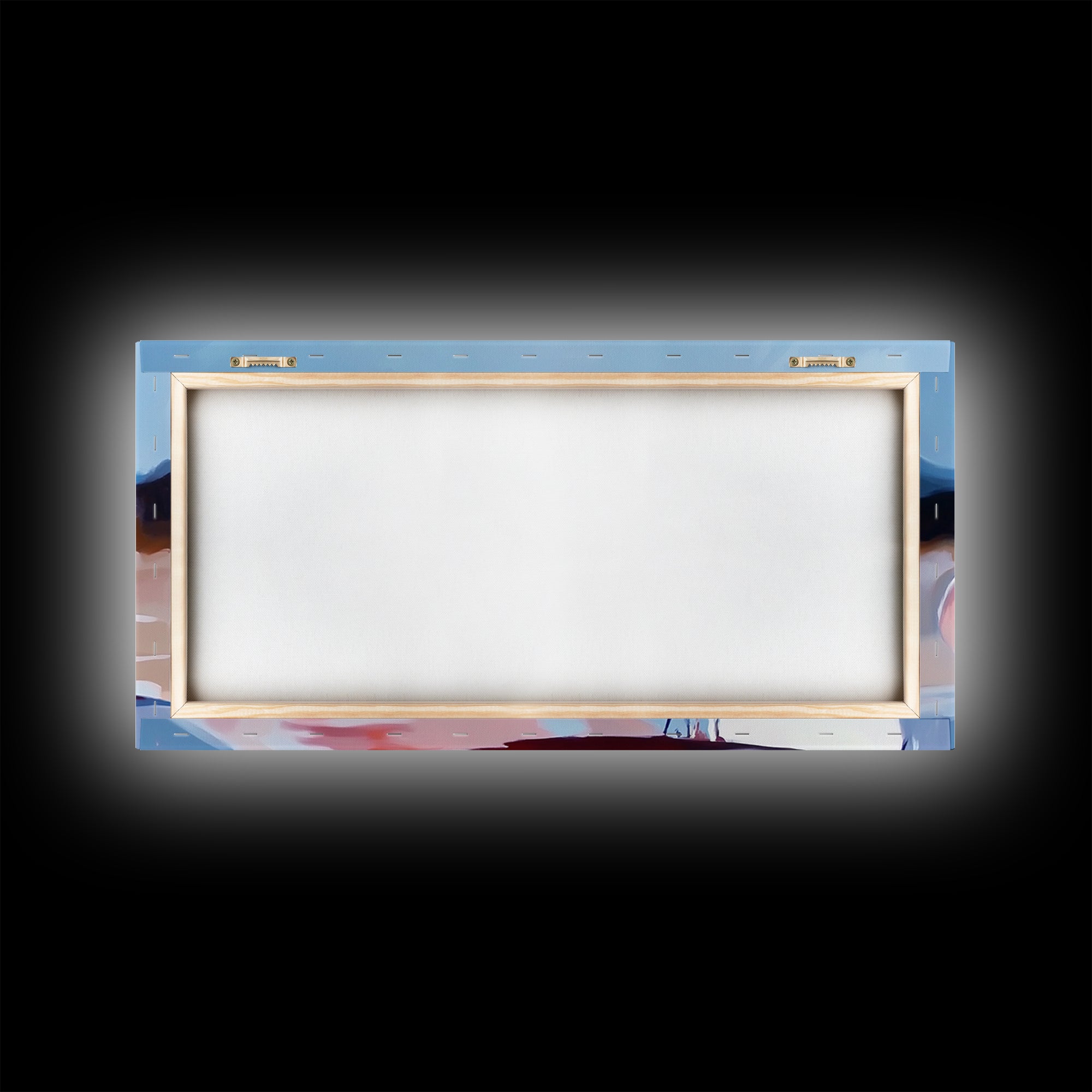 Cowboy hat, western art, farmhouse art, framed canvas print, rustic wall art, gift idea, wabi sabi art, pink abstract art, lofi art