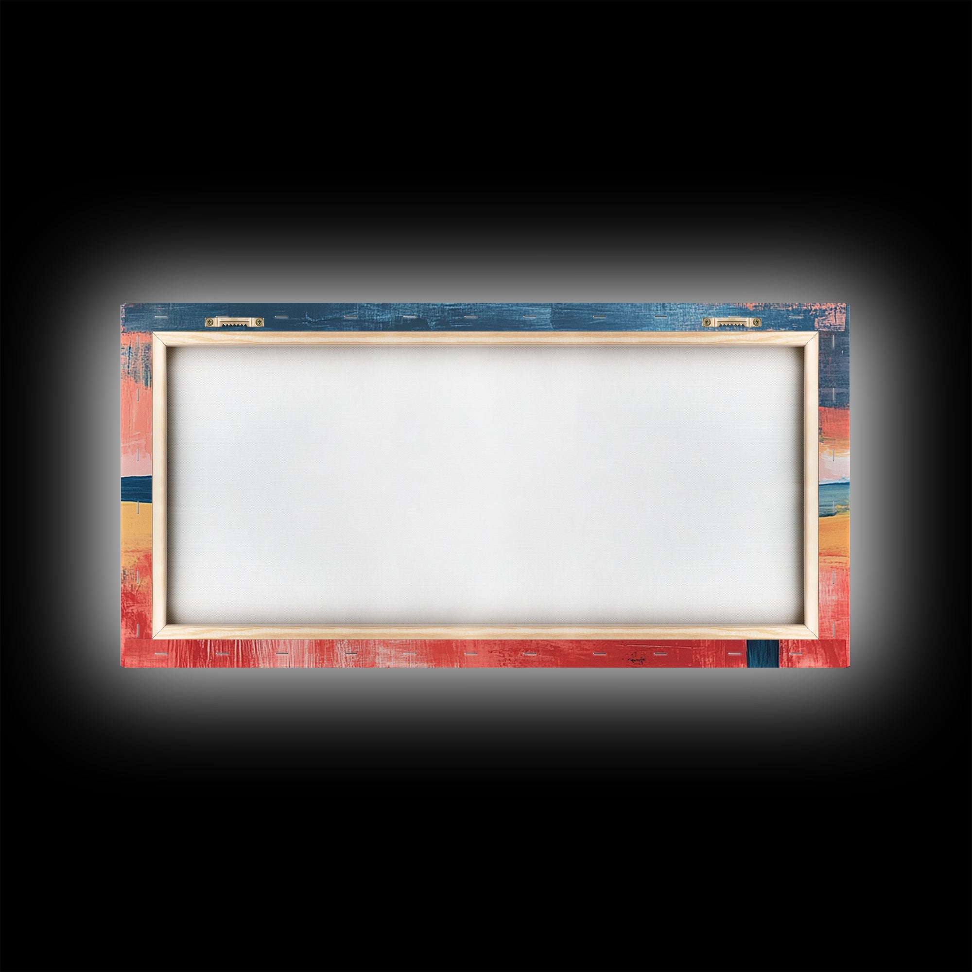 Desert Landscape Art, Framed Canvas Print, Joshua Tree Art, Southwest Wall Art, Extra Wide Art, Above Bed Wall Art, Boho Art, Rustic Decor