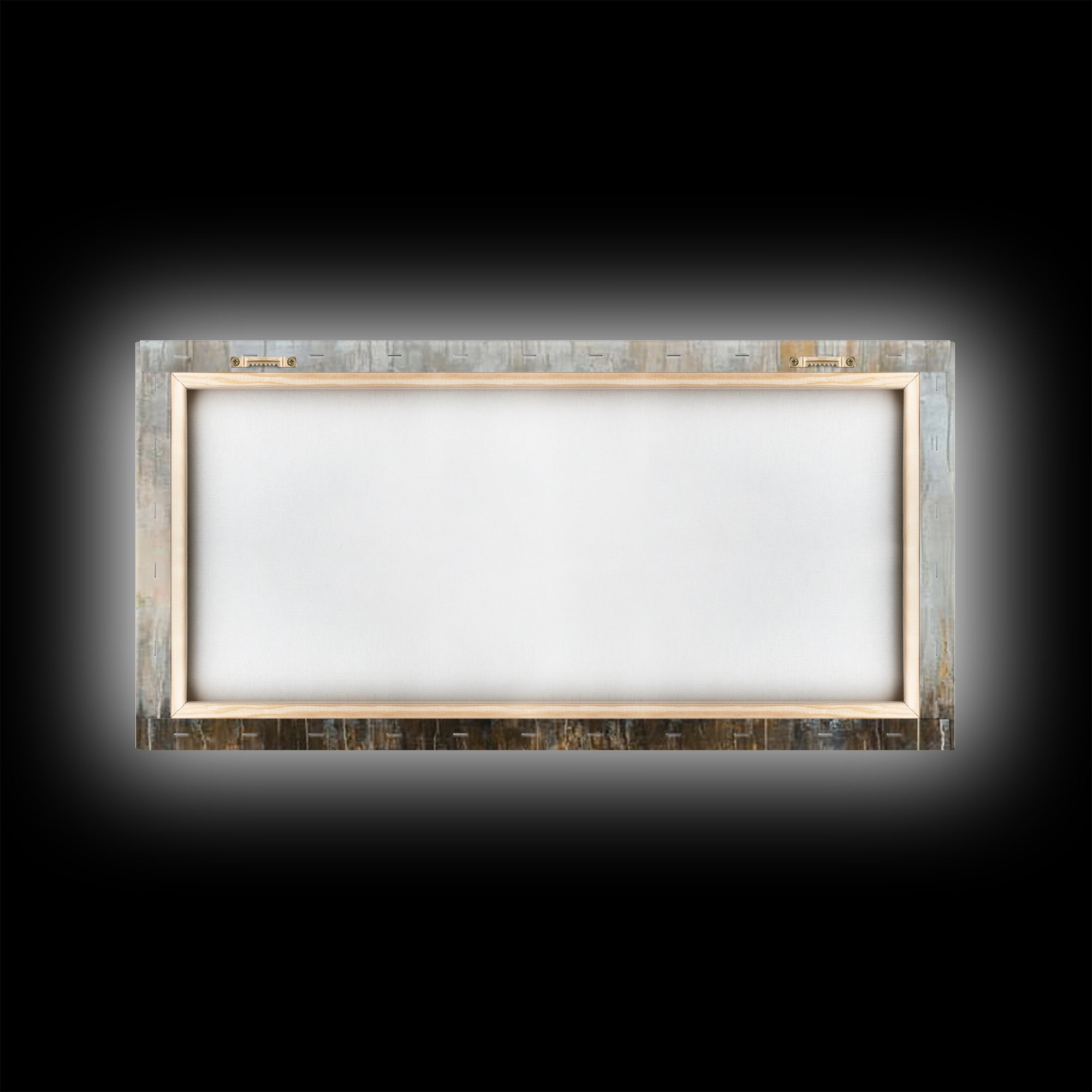 Bison Painting, Framed Canvas Print, Rustic Wall Art, Moody Art, Southwest Wall Art, Extra Wide Art, Farmhouse Art, Above Couch Art