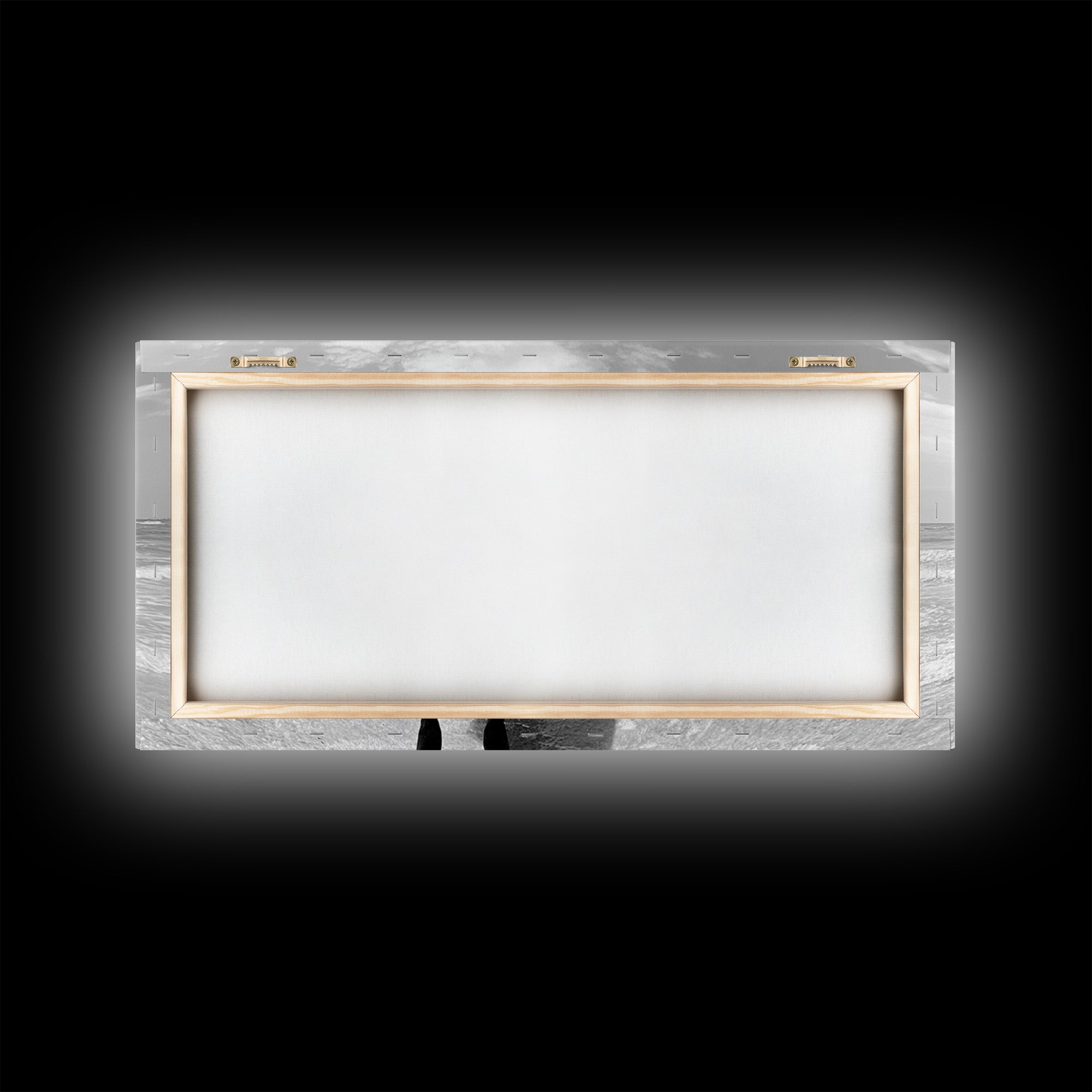 Curious Beach Cow, coastal wall art, cow painting, whimsical art, black and white photography, farmhouse decor, seascape painting, Canvas Print