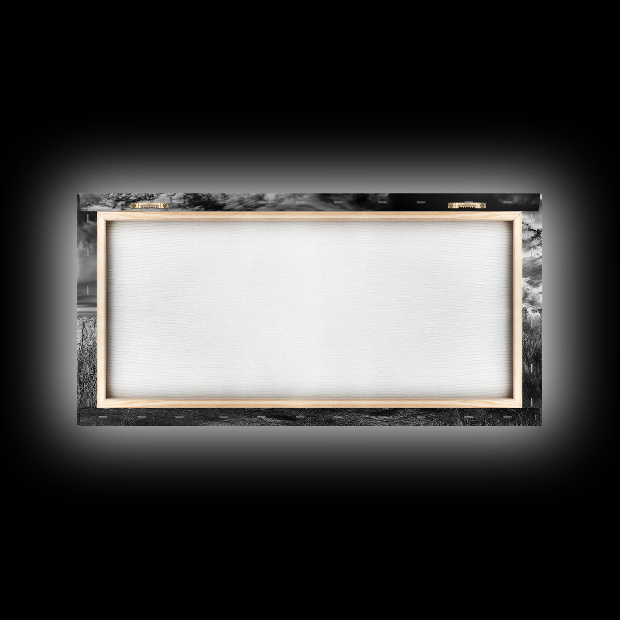 Bison Landscape, Southwest Wall Art, Rustic Wall Art, Moody Art, Panoramic Art, Extra Wide Art, Nature Wall Art, Framed Canvas Print