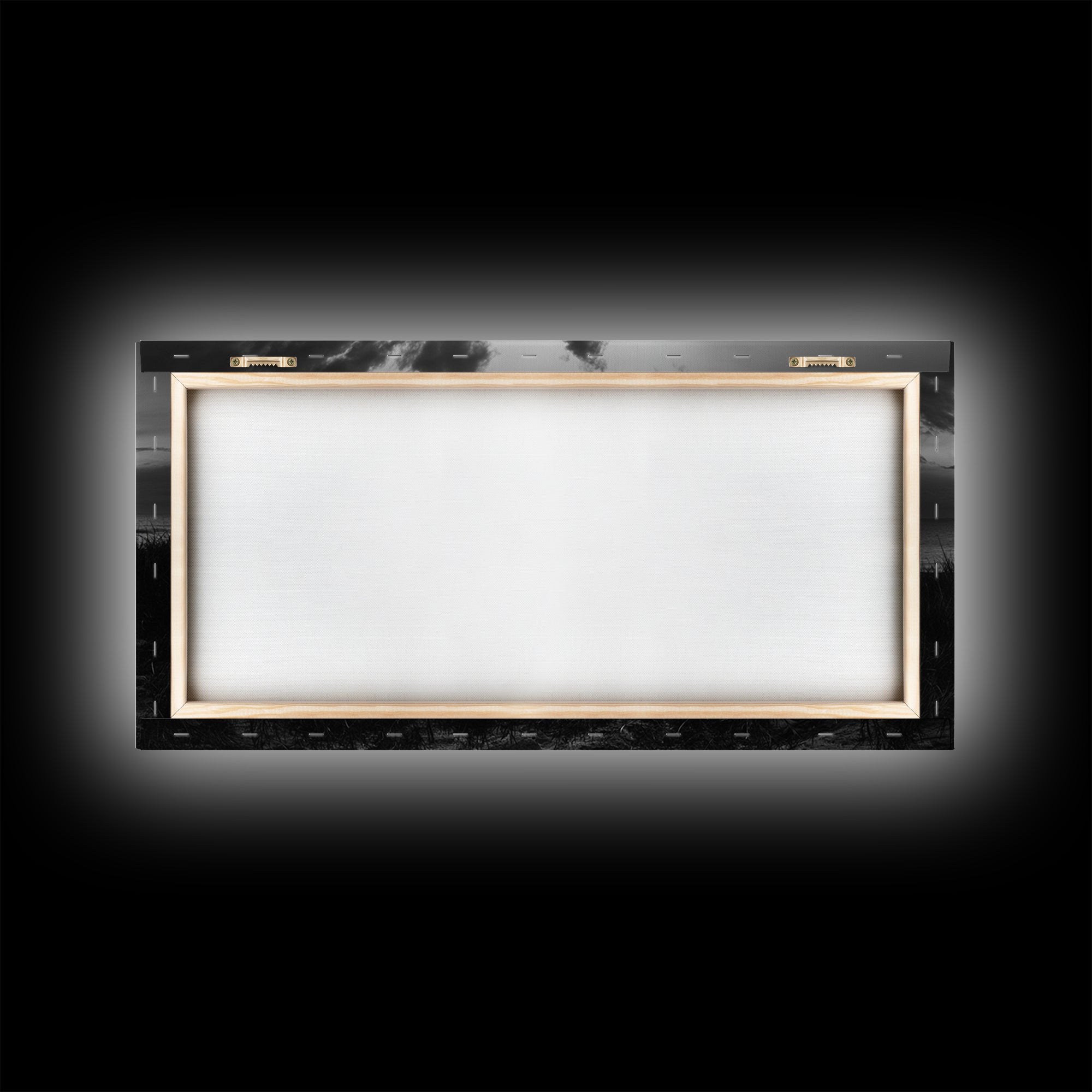 Beach Bonfire, coastal decor, nautical wall art, seascape painting, moody art, rustic wall art, dark romance painting, Canvas Print