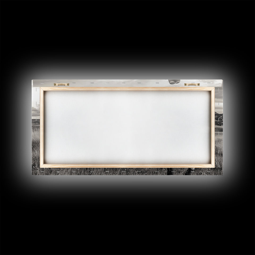 Black and White Cowgirl, western art, rustic decor, cowboy painting, southwest wall art, country art, black and white photography