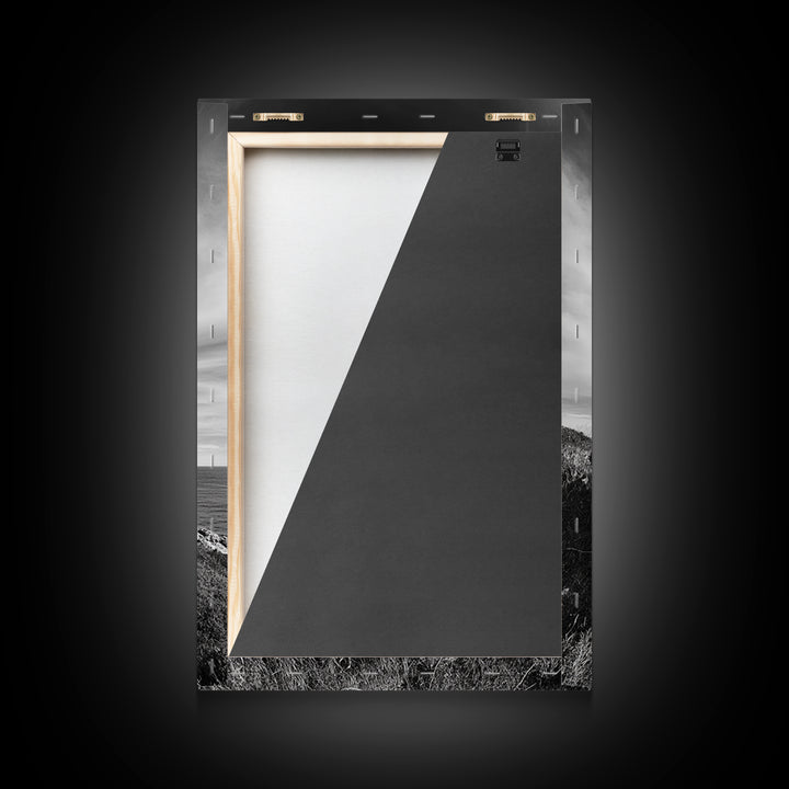 Ancient Horn, ozymandias art, rustic wall art, moody decor, nature landscape art, wabi sabi art, framed canvas print, farmhouse decor