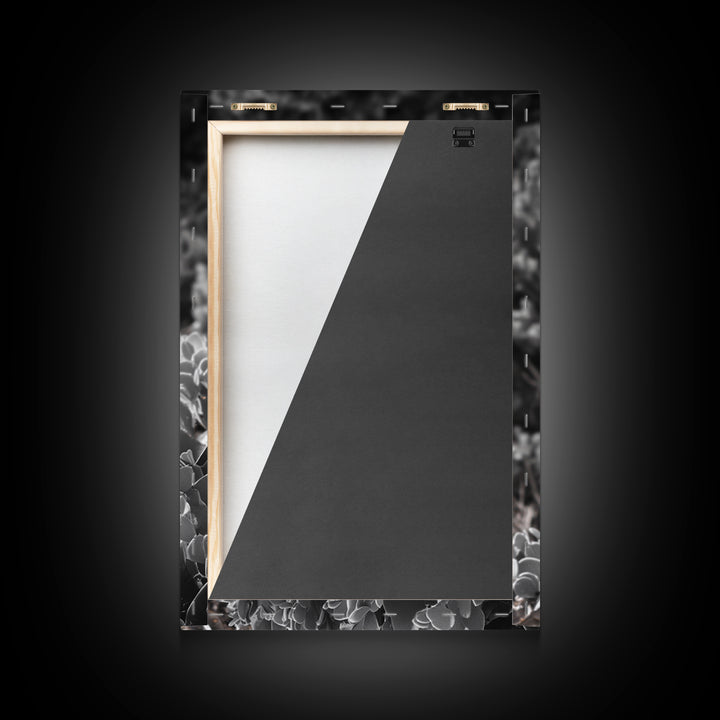 Desert cactus, southwest wall art, Joshua tree art, framed canvas print, botanical prints, rustic boho decor, floral desert painting