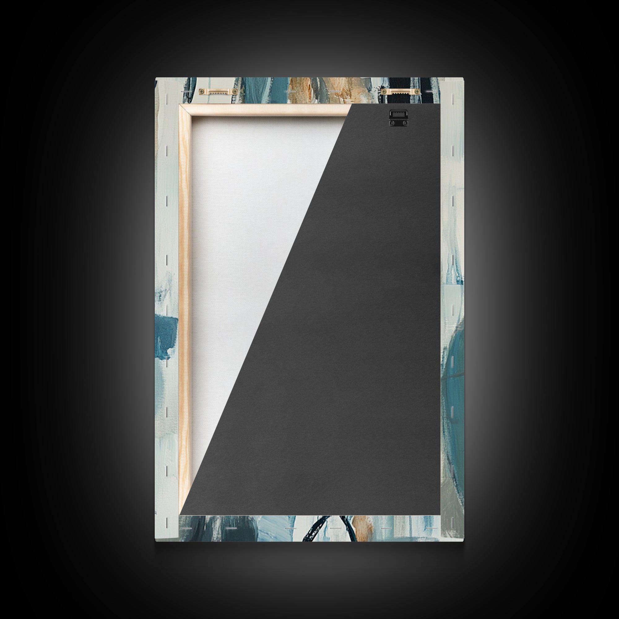 Abstract Horse, Moody Art, Horse Wall Art, Coastal Cowgirl Wall Art, Framed Canvas Print, Equestrian Decor, Rustic Art, Farmhouse Style