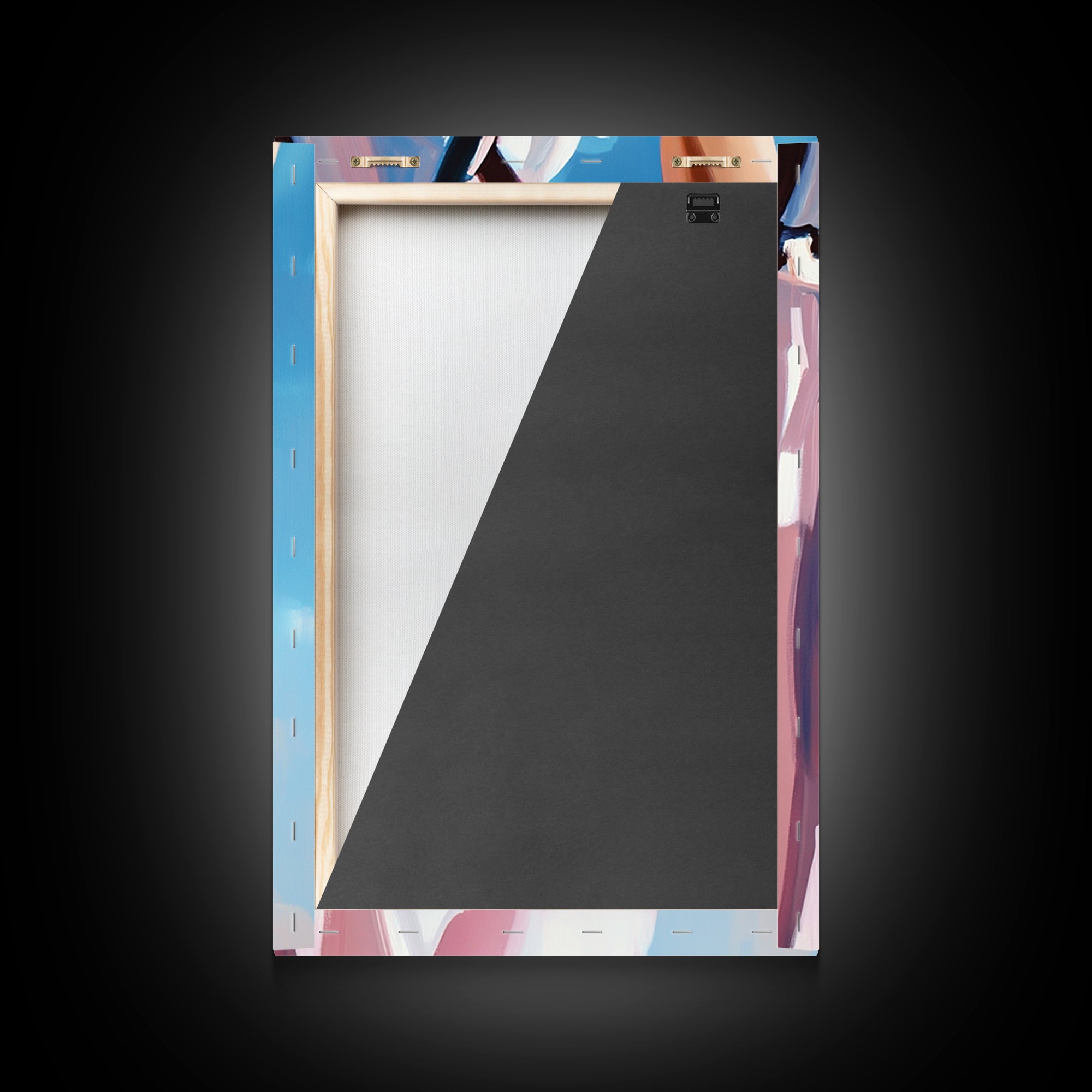 Cowgirl Holding Rope, Black Cowgirl Painting, Framed Canvas Print, Rustic Decor, Western Art, Feminine Art, Light Pink Wall Art