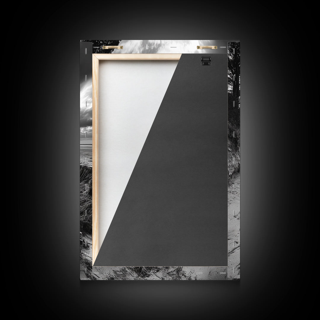 Abandoned boat, coastal decor, moody art, wabi sabi wall art, nature photography, nautical art, black and white wall art, canvas print