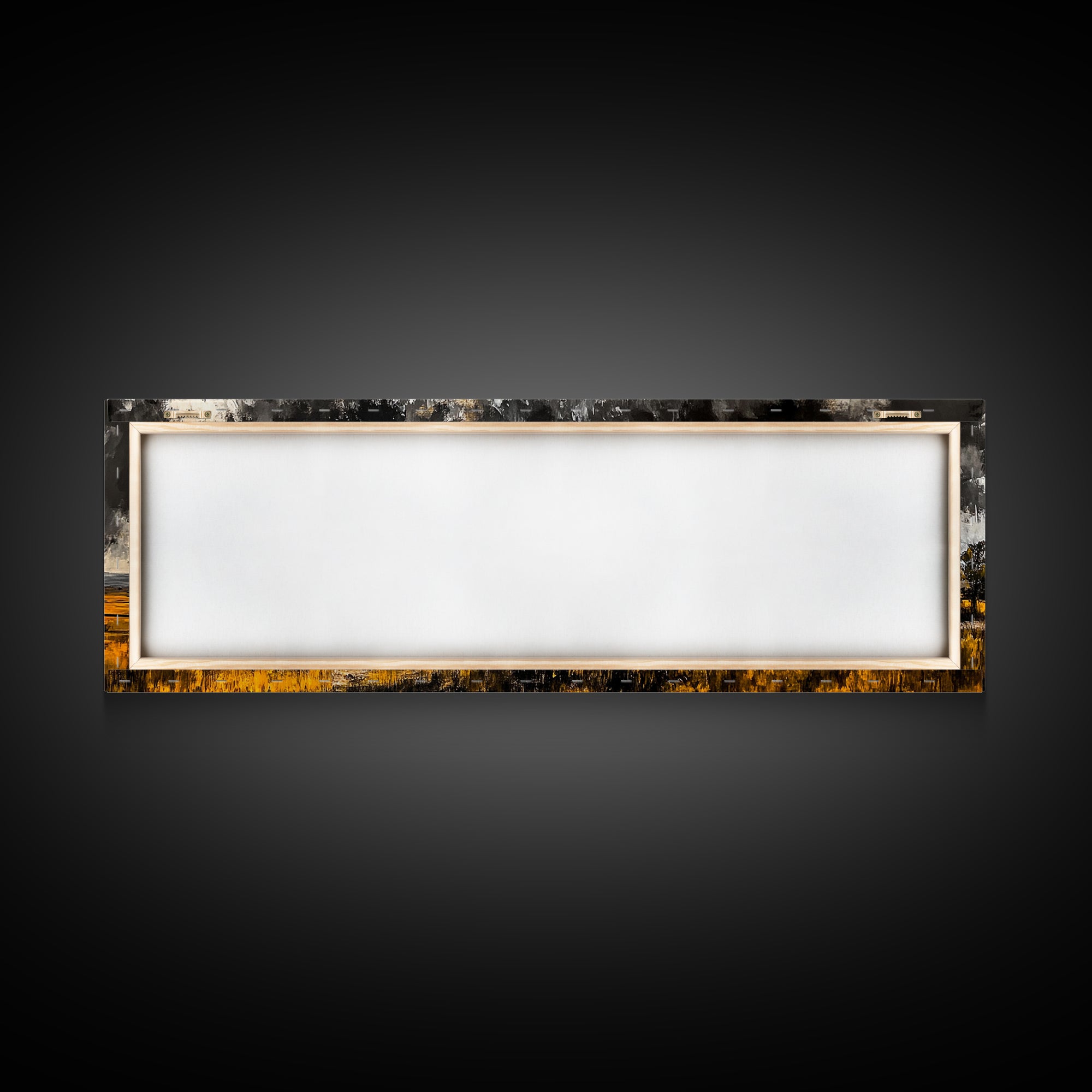 Covered Wagon, rustic art, farmhouse art, smoky mountain art, extra wide art, gift idea for him, above sofa art, Framed Canvas Print