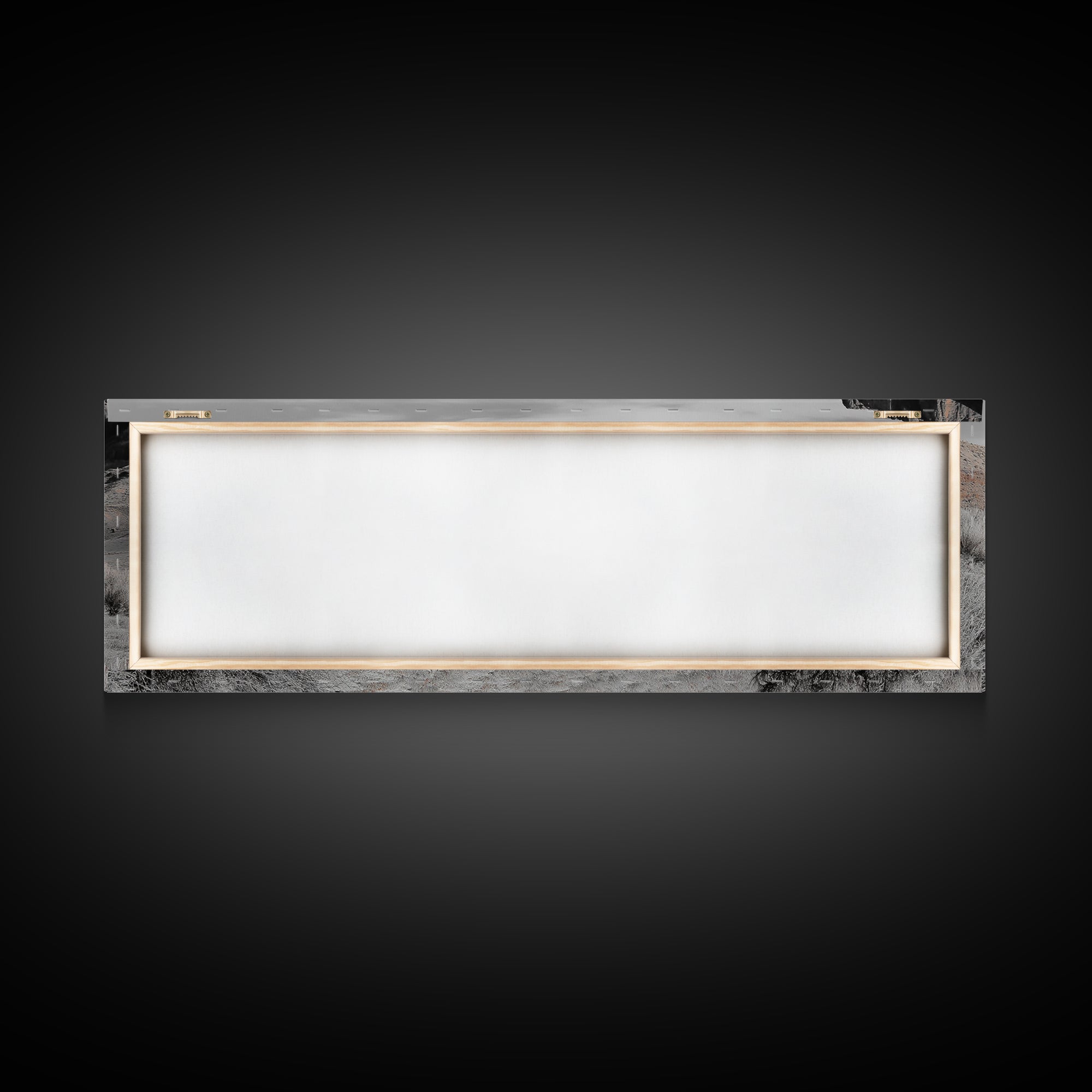 Desert Deer, Southwest Wall Art, Wildlife Painting, Rustic Wall Art, Nature Decor, Extra Wide Art, Horizontal Wall Art, Framed Canvas Print