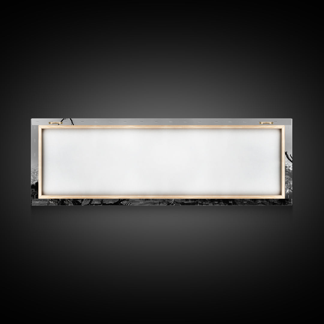 Bald Eagle, Mountain Painting, Wildlife Art, Nature Wall Art, Rustic Decor, Moody Art, Above Sofa Art, Extra Wide Art, Framed Canvas Print