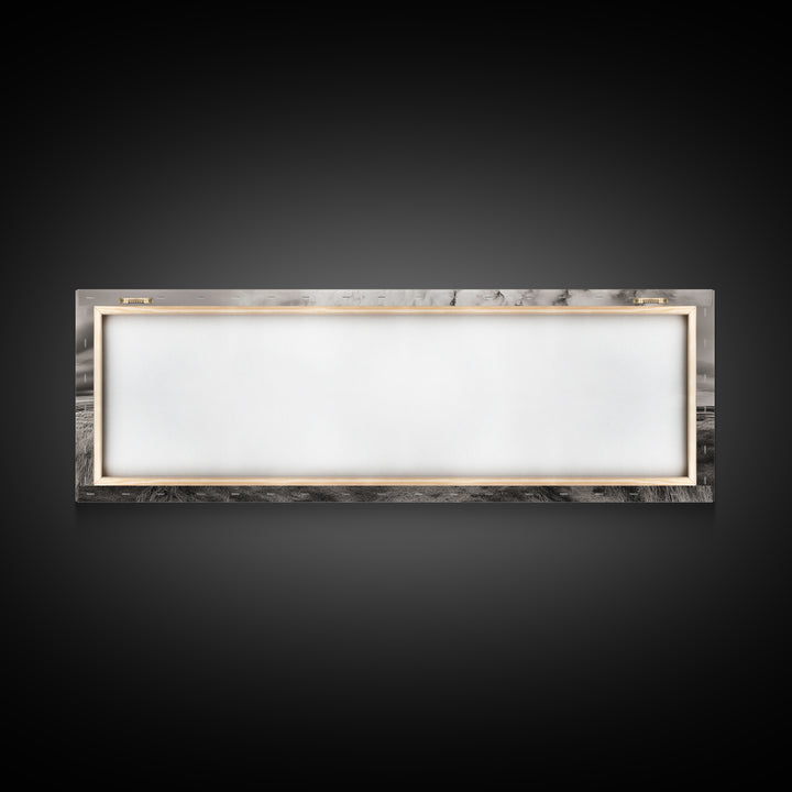 Abandoned cabin, western landscape, rustic wall art, panoramic art, extra wide art, southwest wall art, framed canvas print, farmhouse decor