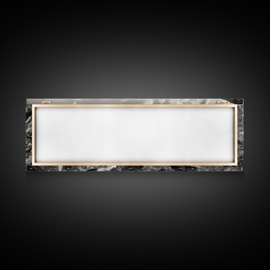 Coastal Cliffs, seascape painting, nautical wall art, Ireland painting, coastal landscape art, panoramic painting, framed canvas print