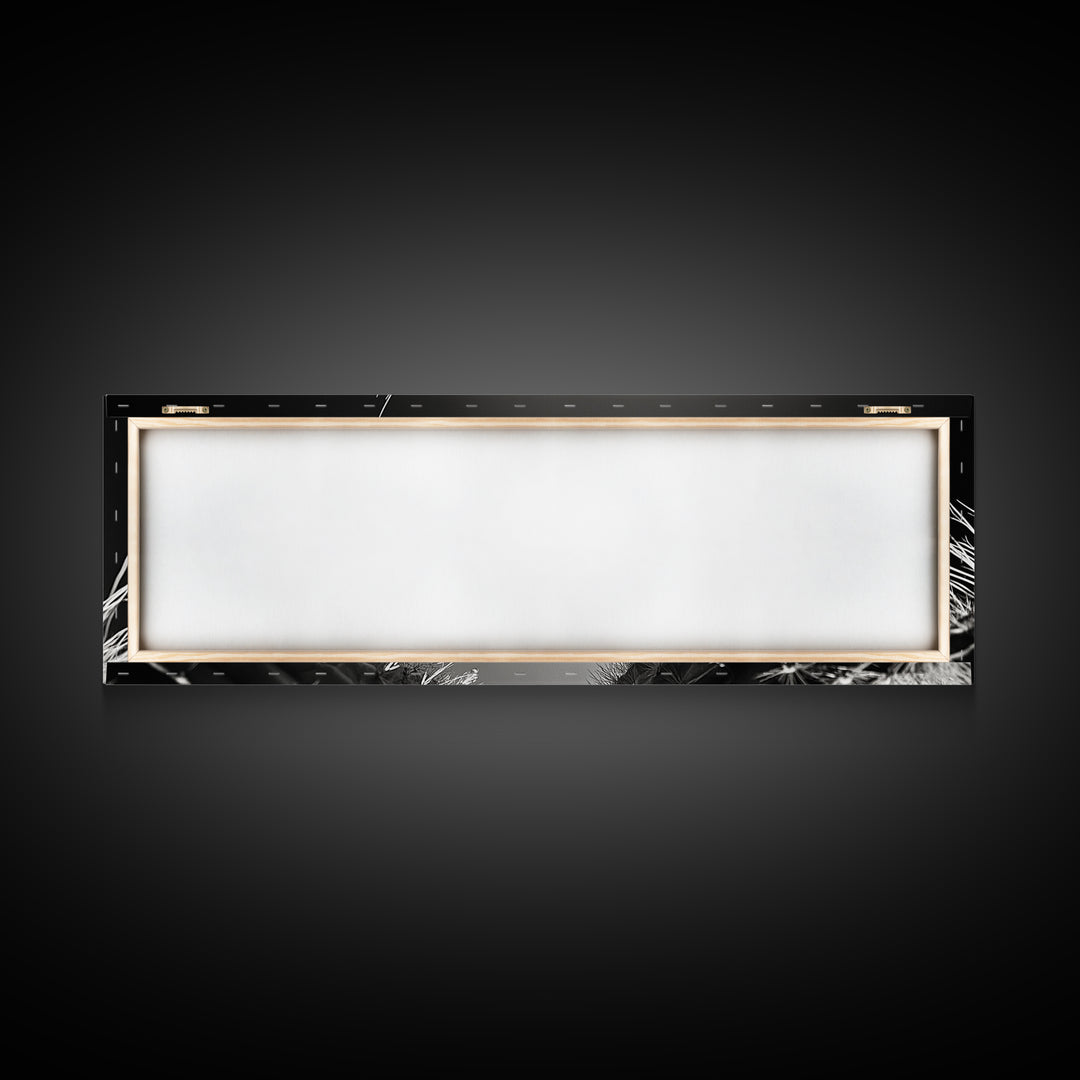 Desert Cactus, southwest wall art, moody art, Joshua tree art, extra wide wall art, nature photography, framed canvas print