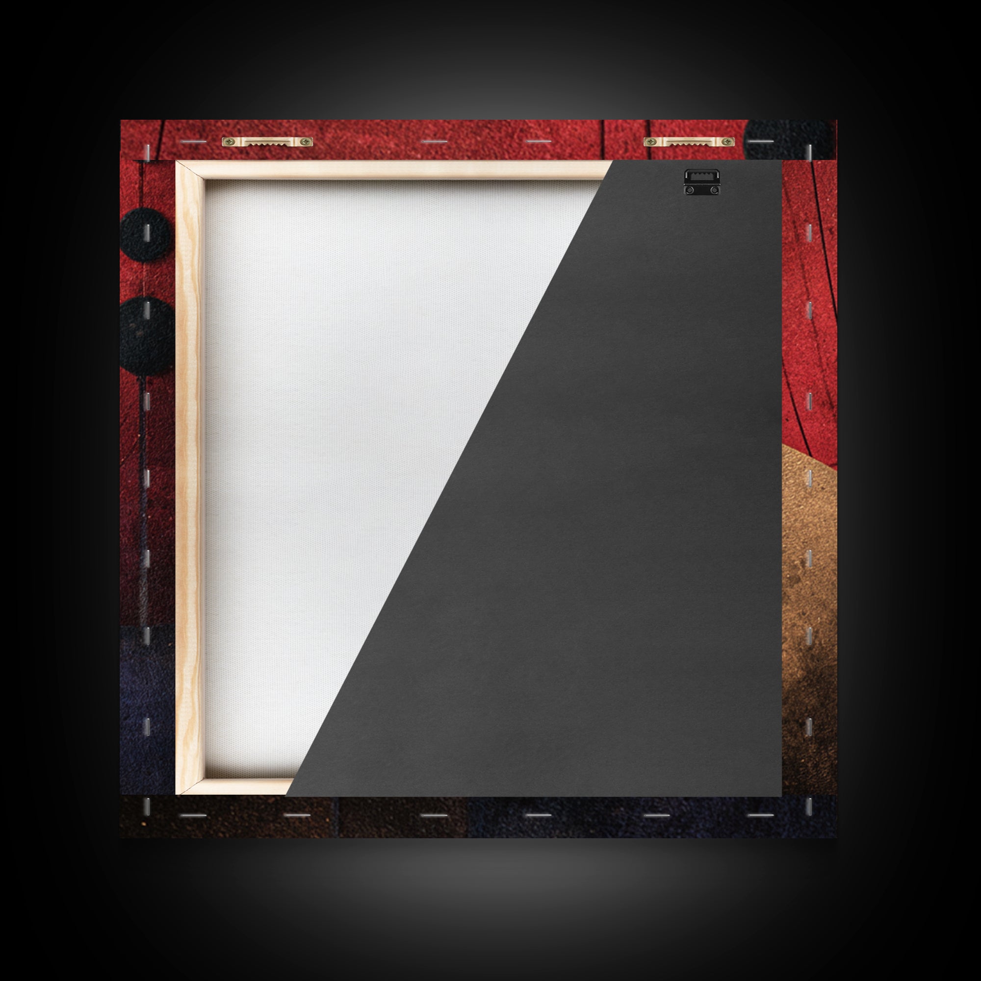 Album Cover Abstract Without Readable Text Canvas Print, Recording Studio Art, Music Wall Decor, Studio Decor, Abstract Art, RSA-1x1-94