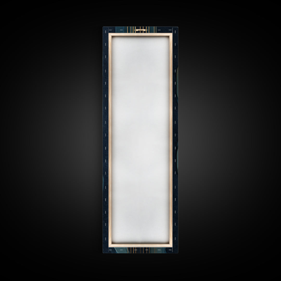 Sound Booth Foam Pattern Transformed into Design Canvas Print, Recording Studio Art, Music Room Decor, Studio Decor, Analog, RSA-1x3-12