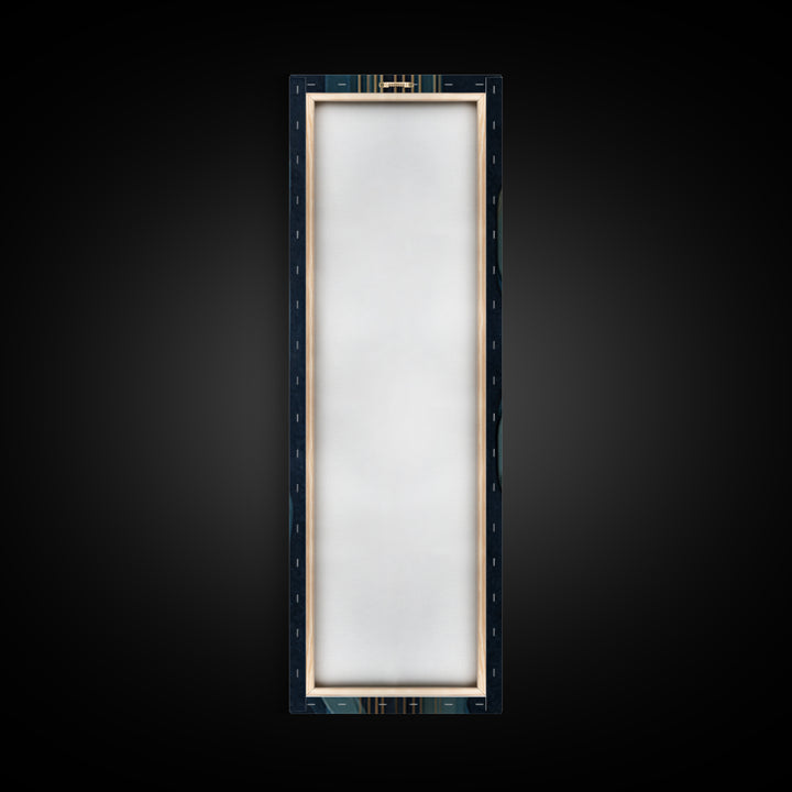 Sound Booth Foam Pattern Transformed into Design Canvas Print, Recording Studio Art, Music Room Decor, Studio Decor, Analog, RSA-1x3-12