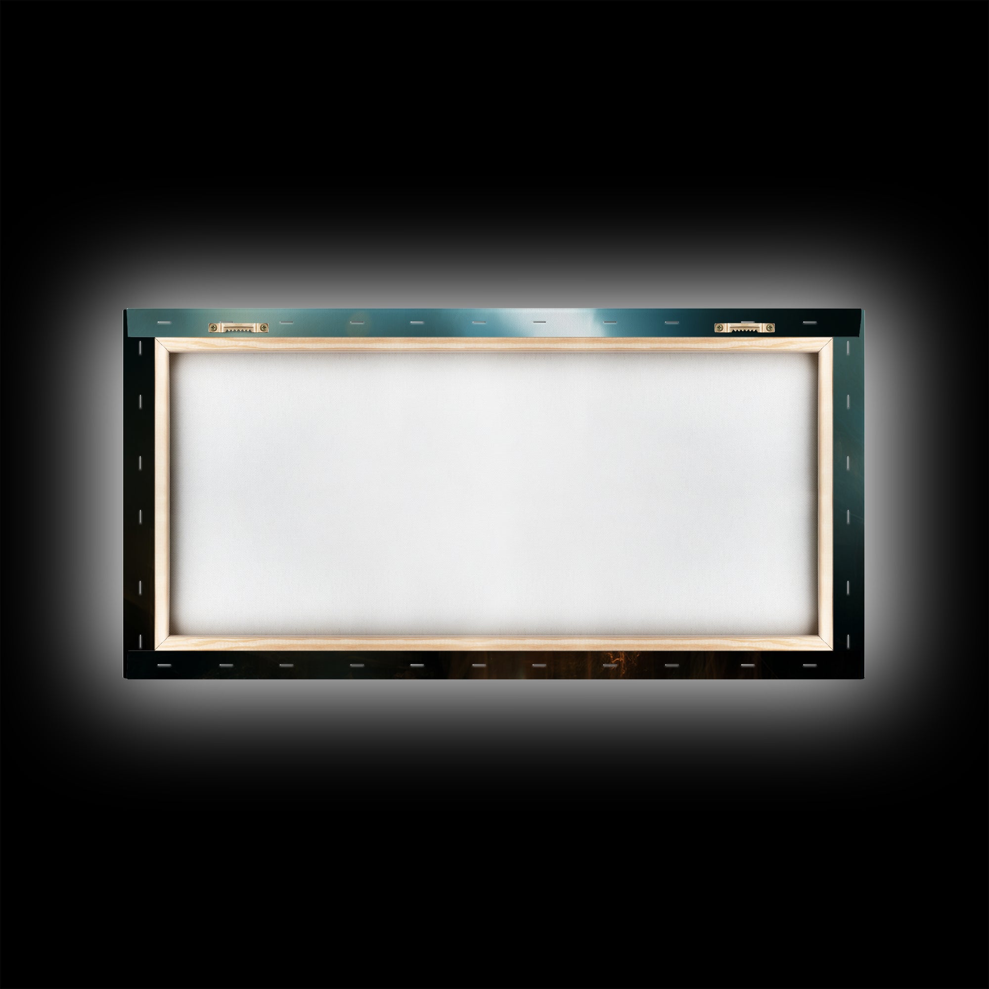 Album Cover Abstract Without Readable Text Framed Canvas Print, Recording Studio Art, Studio Decor, Abstract Art, Analog, RSA-2x1-18