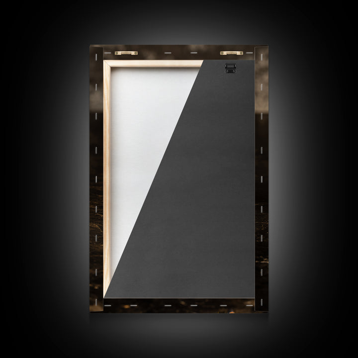 Retro Cassette Tape Framed Canvas Print, Recording Studio Art, Neutral Decor, Studio Decor, Fine Art, Analog, Wall Art, RSA-2x3-43