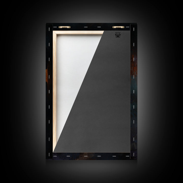 Album Cover Abstract Without Readable Text Canvas Print, Recording Studio Art, Minimalist Decor, Studio Decor, Analog, RSA-2x3-78